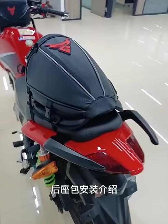 Waterproof Motorcycle Tail Bag Sport Luggage Reflective Saddle Riding Rear Bag Motorcycle Motorbike Scooter Side Back Seat Bag