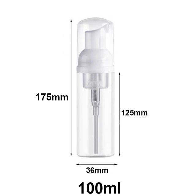 2Pcs%2030ml%2050ml%2060ml%20100ml%20Plastic%20Foam%20Pump%20Bottle%20Empty%20Face%20Eyelashes%20Cosmetic%20Bottle%20Cleaner%20Soap%20Dispenser%20Foam%20Bottle%20-%20Image%203