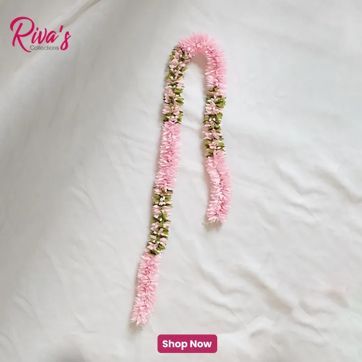 Soft%20Fabric%203.5%20Feet%20Long%20Decorative%20Flower%20Garland%20with%20Dual-Side%20Hooks%20%7C%20Washable,%20Multi-Colored%20Decoration%20-%20Image%206