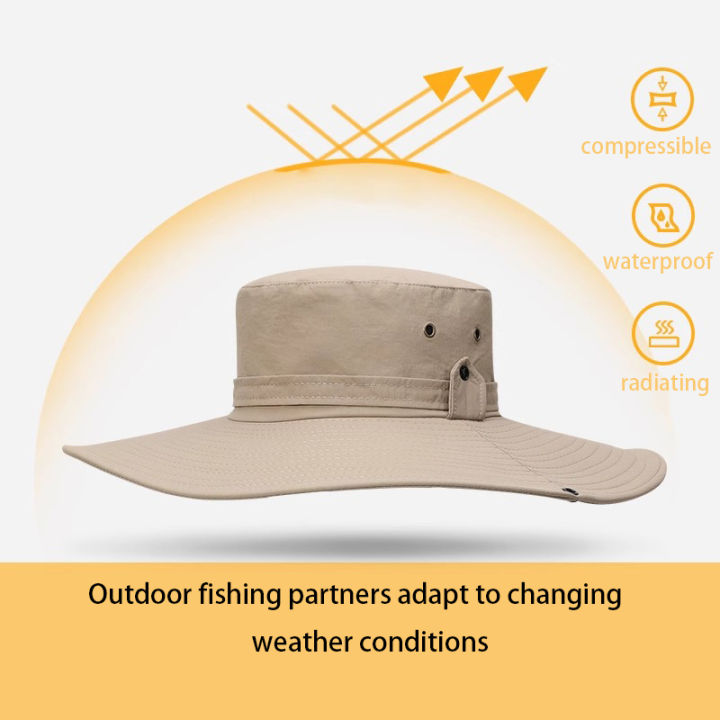 Adjustable%20Outdoor%20Fishing%20Hat%20Sunscreen%20Protection%20Breathable%20Sunshade%20Foldable%20Men%20Women%20Hiking%20Camping%20Casual%20Fishing%20Cap%20-%20Image%204