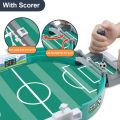Mini Table Soccer Game Easy Installation Football Parent-Child Game Safe Sturdy Real Football Field Games for Kids Holiday Toys. 