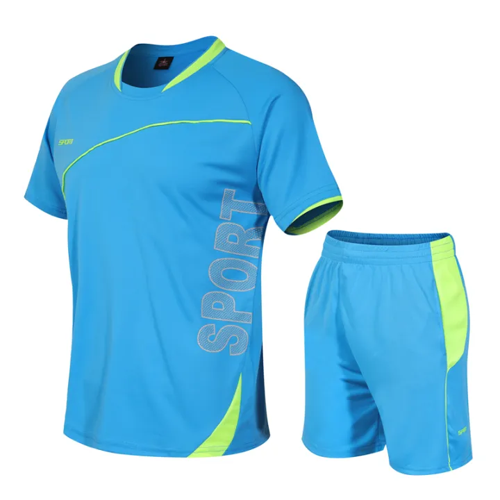 2%20Pcs/Set%20Men's%20Tracksuit%20Gym%20Fitness%20Badminton%20Sports%20Suit%20Clothes%20Running%20Jogging%20Sport%20Wear%20Exercise%20Workout%20Set%20Sportswear%20-%20Image%203
