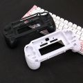 Black White Frosted Hand Grip Joypad Stand Case with L2 R2 Trigger Button For PSV 1000 PS VITA 1000 PSV1000  Game Console Access. 