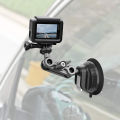 Powerful Suction Cup Car Mount for Insta360 X4 X3 X2, Dashboard Quick-release Holder for Pocket 3 12 11 10 9 8 Action 4 3.