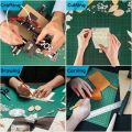 A2 A3 A4 A5 PVC Cutting Mat Double-Sided Self-Healing Board Patchwork Tools DIY Manual Craft Artist Cutting Knife Racket Kit.