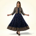 Gown One Piece Long Kurti Gown for Women - Elevate Your Style with Unique Gown Kurti Fashion - Suitable for All Seasons.