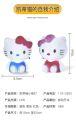 Hello Kitty Night Light Plug Non Light Control With Switch. 