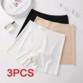 3PCS Women Underwear Slimming Shorts Seamless High Waist Shaper Panties Underware Safety Short Pants Ice Silk Women's Protective. 