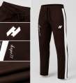 Hope71 Men’s Luxury Side Stripe Trouser | Premium Track Pant – Maroon. 