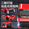 Micalot Miniature Remote Control Truck 1:87 Scale Electric Four-Wheel Drive RC Car Simulation Cargo Drifting Toy.