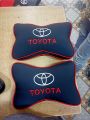 Car Seat Neck Pillow Toyota Black Color. 