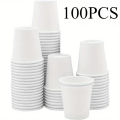 50/100PCS Disposable Small Paper Cups Thickened Durable Disposable Mini Paper Cups Coffee Candy Supermarket Tasting Party. 
