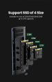 UGREEN 10902 M.2 NVME PORTABLE HARD DRIVE ENCLOSURE.