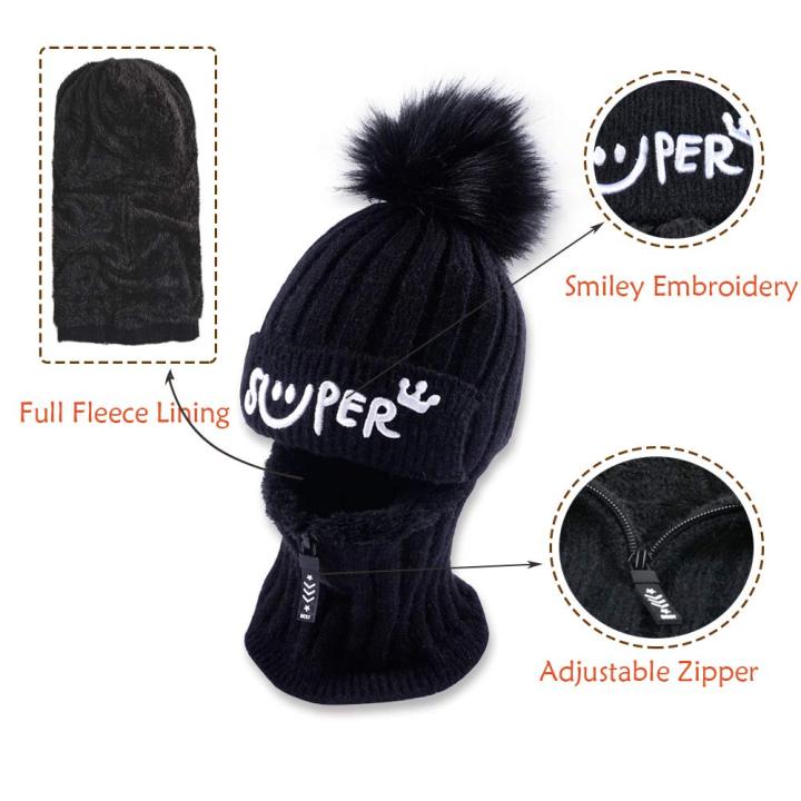Winter%20Plush%20Knitted%20Hat%20Warm%20Ear%20Protection%20Neck%20Cover%20Cycling%20Beanie%20Thickened%20Windproof%20Anti-Cold%20Running%20Ski%20Balaclava%20Cap%20-%20Image%202