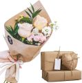 Brown 50CM*10M Kraft Paper, Wrapping Paper, Bulletin Board, Crafts, Bouquets, Posters, Mobile Supplies Wrapping Paper.
