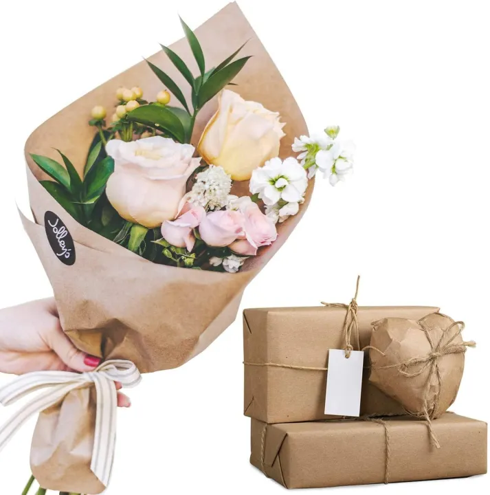 Brown%2050CM*10M%20Kraft%20Paper,%20Wrapping%20Paper,%20Bulletin%20Board,%20Crafts,%20Bouquets,%20Posters,%20Mobile%20Supplies%20Wrapping%20Paper%20-%20Image%202
