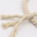 Macrame Cord Twisted String Cotton Cord For Handmade Natural Beige Cords Rope Thread DIY Craft Knitting Making Wall Hangings. 