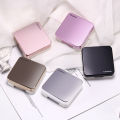 High Quality Reflective Contact Lens Case with Mirror Color Contacts Lenses Container Cute Travel Kit Box. 