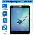 For Samsung Galaxy Tab S3 9.7  (9.7 )inch HD Tempered Glass Screen Protector Galaxy Tab Versions: SM-T820 (Wi-Fi); SM-T825 (3G/LTE). 