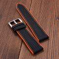 Canvas Nylon Rubber Strap 20mm 22mm 24Waterproof Watchband For Breitling Omega IWC Citizen TUDOR Hamilton Watch Men accessories. 