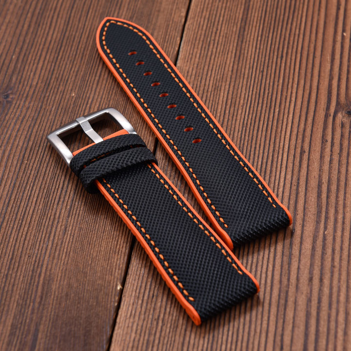 Canvas%20Nylon%20Rubber%20Strap%2020mm%2022mm%2024Waterproof%20Watchband%20For%20Breitling%20Omega%20IWC%20Citizen%20TUDOR%20Hamilton%20Watch%20Men%20accessories%20-%20Image%204