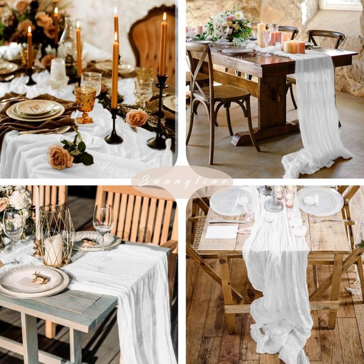1pc%20Cheesecloth%20Table%20Runner%20Country%20Style%20Gauze%20Cheese%20Cloth%20Tablecloth%20For%20Wedding%20Bridal%20Shower%20Baby%20Shower%20Birthday%20Party%20-%20Image%204