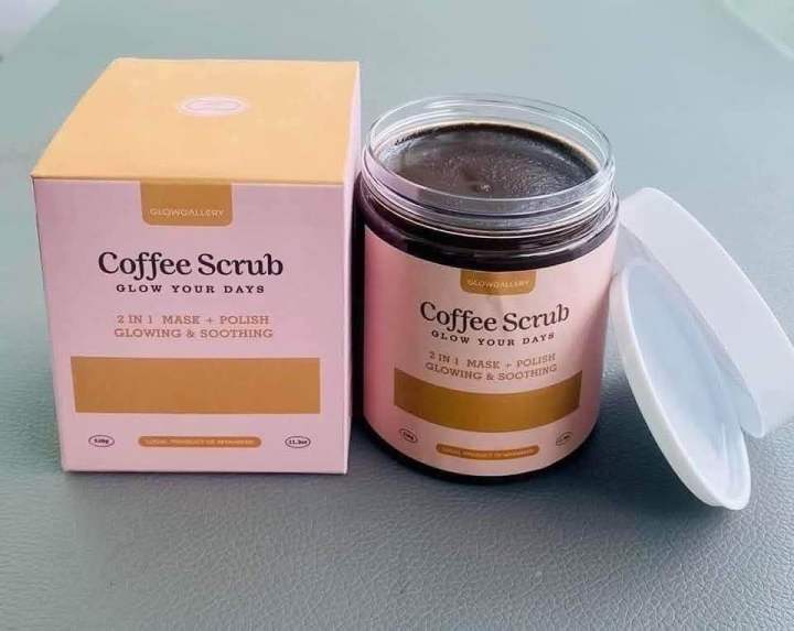 Glow gallery coffee scrub 320g