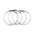 Car Door Radio Speaker Ring for Nissan X-Trail Xtrail T32 2014 - 2022 4Pcs ABS Stereo Cover Circle Sticker Accessories. 