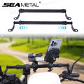 SEAMETAL Motorcycle Balance Bar Electric Cycle Handlebar Extension Rod For Phone Holder Bracket Motorbike Crossbar Handlebar.