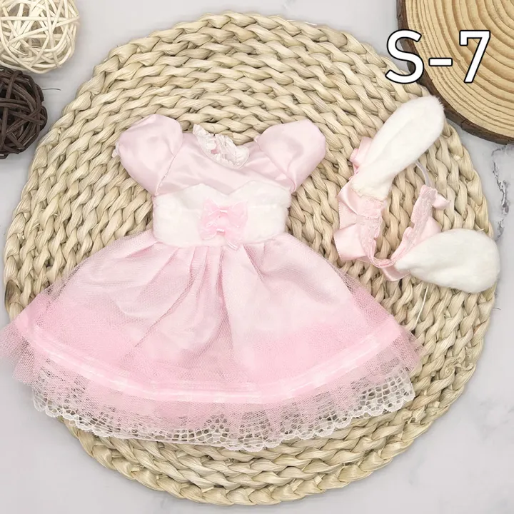 12%20Inch%20Anime%20BJD%20Doll%20Kids%20Girls%204%20To%2016%20Years%20Dollhouse%20Accessories%20Skirt%20Hat%20Headdress%20With%20Clothes%20Dress%20Up%20DIY%20Toys%20%20-%20Image%202