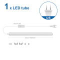 T5 LED Tube Light 15W 50cm, 85V-265VAC, White/Warm White/Neutral White (2700K-6500K), Replace Fluorescent, 50,000 Hours Lifespan. 