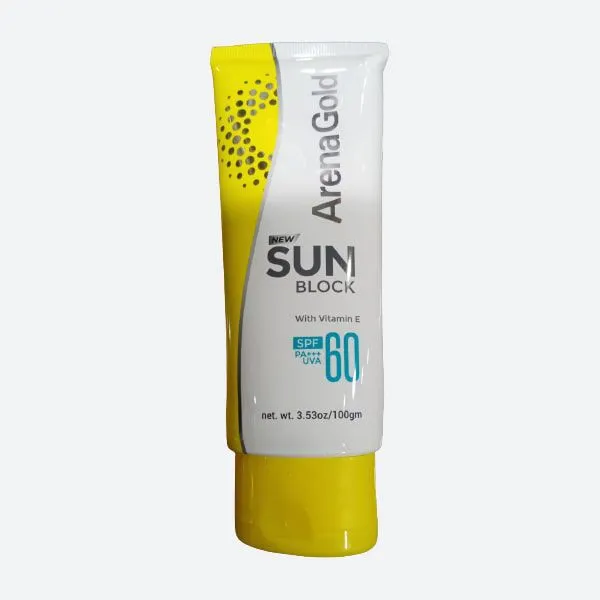 ARENA%20GOLD%20NEW%20SUNBLOCK%20WITH%20VITAMIN%20E%20SPF%2060%20(100GM)%20-%20Image%202