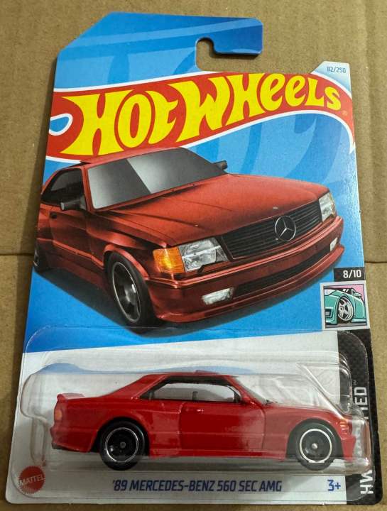 Hot Wheels 89 Mercedes-Benz 560 SEC AMG