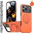 Premium Car Magnetic Ring Stands Protect Cover For iPhone 18 17 Air 16E 15 14 Plus 13 12 Pro Max Anti-Shock Wireless Charge Case. 