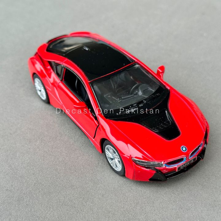 BMW%20i8%201:36%20Scale%20(Size%205%20inch)%20Diecast%20Model%20%5BRare%20Colors%5D%20-%20Kinsmart%20-%20Image%206