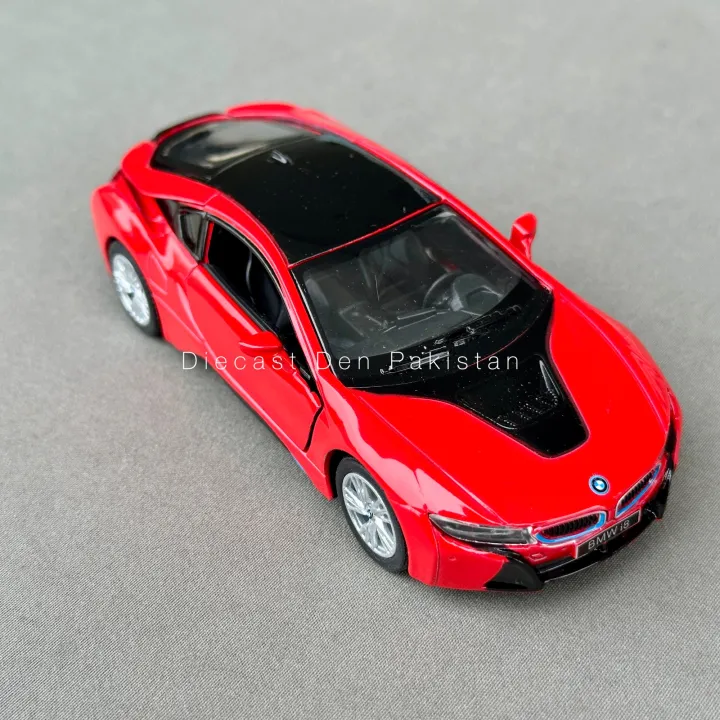 BMW%20i8%201:36%20Scale%20(Size%205%20inch)%20Diecast%20Model%20%5BRare%20Colors%5D%20-%20Kinsmart%20-%20Image%206