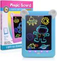 3D Magic Drawing Pad Luminous Magic Pad LED Shining Magic 3D Effects Puzzle Board Kids LEDs Lights Glow Art Drawing Toys Gifts. 