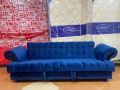Sofa cum bed (2in1)(sofa + bed)(Molty foam)(10 years warranty)Swiss sofa cum bed. 
