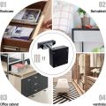 Smart Drawer Lock Invisible Electronic RFID 13.56MHz IC Cabinet Lock Unlock Intelligent Keyless Sensor Lock Easy To Install.