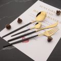 6Pcs Mirror Dinner Forks Cutlery Gold Stainless Steel Fork Flatware Kitchen Silverware Western Dinnerware Restaurant Fork Set. 