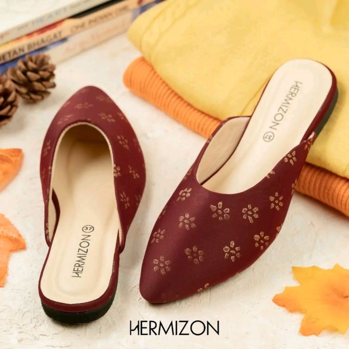 Hermizon Rubina Half Shoe mules Customized