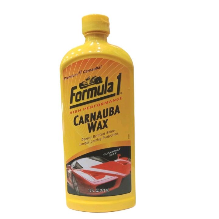 Formula 1 Carnauba Liquid Wax 473 ml  Long Lasting Protection