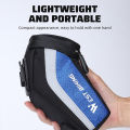 WEST BIKING Portable Bicycle Tail Bag Durable Waterproof Multifunctional Bike Saddle Bag Tool Storage Bag Bike Accessories. 