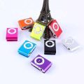 Mini MP3 Player / MP4 Player / Portable Music Player /  Shuffle, Memory Card Supported upto 8GB & Rechargeable with Free Hands Free and Charging Cable. 