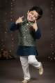 Party panjabi set for baby boys - three piece panjabi / kurta set for kids. 