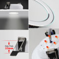 10pcs Spotlights LED Ceiling Downlight AC 220V 21W 18W 15W 12W 9W Recessed Round Lamp Spot LED Dowm Light Hidden Indoor Lighting. 