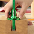 Wheel Marking Gauge - Aluminum Alloy Parallel Line Drawing Tool Woodworking Marking Scriber Ruler with Graduated Dual Scale. 