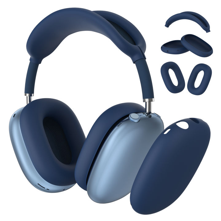 Silicone%20Shockproof%20Case%20For%20AirPods%20Max%20Ear%20Pad%20Ear%20Cups%20Headband%20Cover%20Ear%20Cushion/Ear%20Muff%20Protector%20for%20AirPods%20Max%20-%20Image%207