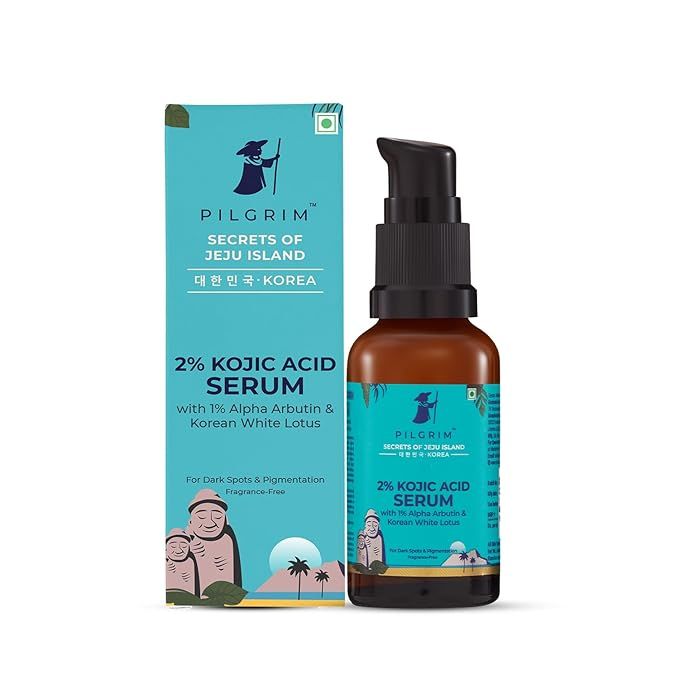 Pilgrim Glow Range 2% Kojic Acid Face Serum 30 ml