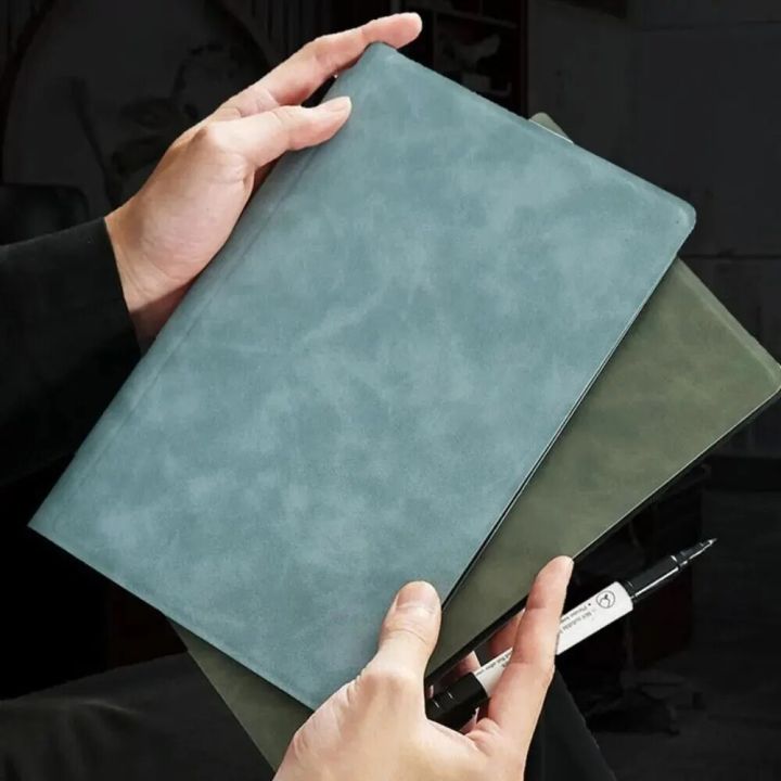 1%20Pcs%20Reusable%20Whiteboard%20Notebook%20Set%20With%20Whiteboard%20Pen%20Erasing%20Cloth%20Leather%20Memo%20Pad%20Weekly%20Planner%20Portable%20Stylish%20Office%20-%20Image%202